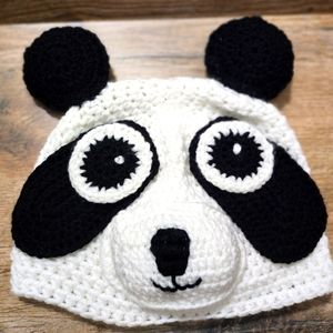 Super soft and comfy Panda adult beanie
